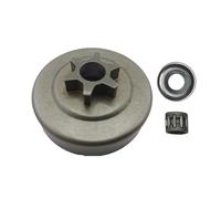 MFzKAw Pignone a Catena a Tamburo Frizione 3/8" 6T e Cuscinetto ad Aghi for MS180 MS170 018 017 MS 170 180 Motosega