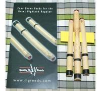 MG Canna Drone Ance per Tubi Cornamusa Scozzese 2 Tenori 1 Basso