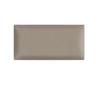 MG Design Pannelli decorativi per pareti 3D 30 x 60 cm imbottito Beige - per una facile installazione, in tessuto velour - testiera per camera da letto, decorazione del soggiorno