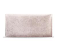 MG Design Pannello Decorativo Parete 30 x 60 cm imbottito beige - di facile montaggio, in tessuto di velluto lucido, con morbida imbottitura - testata per la decorazione di camera da letto, ufficio