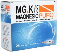 Mg-K Vis Mg.K Vis Magnesio Gold Puro Integratore Vitamine E Sali Minerali 20 Bustine