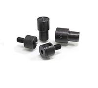 MG Lavorazione Artigianale Pelle e cuoio - Punzone per Bottoni Automatici o Matrici - Misura: 14 mm - Acciaio Temperato - Nero