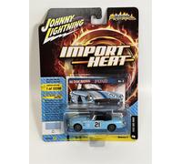 MG MGB 1963 Blu Cielo Importazione Heat 1:64 Scala Johnny Lightning JLSF021