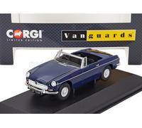 MG - MGB SPIDER ROADSTER dal 1966 blu a 1/43 Corgi Vanguards VA10713