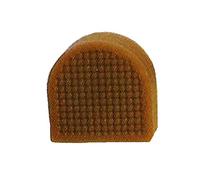 MG - MIGNOGNA GIANLUIGI - LAVORAZIONE ARTIGIANALE PELLE E CUOIO Tacchetti in gomma con chiodo per riparazione di scarpe o stivali da donna, Colore: Nero, Misura: 17