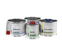 MG PRIME Barattoli vernice per Honda Motorcycles R4C Candy Ruby Red 1,75L | Vernice per moto, Kit vernice di fondo + base + trasparente 2K + indurente, pronto all'uso