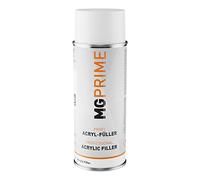 MG PRIME Fondo riempitivo Primer aggrappante 400 ml Spray Nero | Riempitivo e stucco a spruzzo, uniforma le irregolarità, aderenza eccellente, per vernici auto scure, Made in Germany
