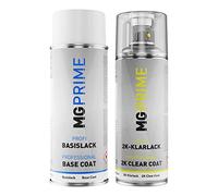 MG PRIME Kit bombolette spray 2K Pantone 7443C Violet Bomboletta a spruzzo vernice di base vernice trasparente 2 componenti opaca