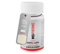 MG PRIME RAL 1013 Bianco perla/Oyster white opaco Stilo di ritocco da 50 ml ad asciugatura rapida