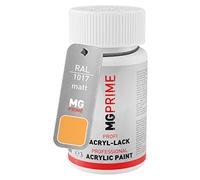 MG PRIME RAL 1017 Giallo zafferano/Saffron yellow opaco Stilo di ritocco da 50 ml ad asciugatura rapida