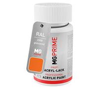 MG PRIME RAL 2008 Rosso arancio chiaro/Bright red orange lucido Stilo di ritocco da 50 ml ad asciugatura rapida
