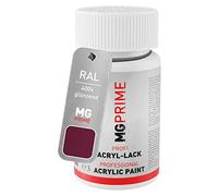 MG PRIME RAL 4004 Viola bordeaux/Claret violet lucido Stilo di ritocco da 50 ml ad asciugatura rapida
