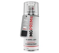 MG PRIME RAL 9011 Nero grafite/Graphite black satinato Bomboletta a spruzzo con acrilico 2K 400 ml ad asciugatura rapida