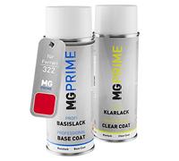 MG PRIME Vernice per auto Bomboletta spray per Ferrari 322 Rosso Corsa +1K