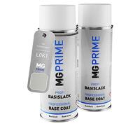 MG PRIME Vernice per auto Bombolette a spruzzo per Volkswagen VW L0K1 / 0K1 / 0R Oryxweiss Perlmutt/Oryx White Pearl Metallic Vernice di fondo vernice di base 400ml
