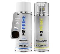 MG PRIME Vernice per auto Kit bombolette spray 2K per Fiat PXJ Diamond Black Crystal Pearl/Diamond Black Nacre Bomboletta a spruzzo vernice di base 2 componenti vernice trasparente
