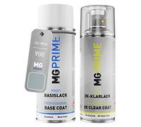 MG PRIME Vernice per auto Kit bombolette spray 2K per Mini 900 Pure Silver Metallic Bomboletta a spruzzo vernice di base 2 componenti vernice trasparente