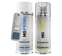 Vernice per auto Bombolette spray 2K per Renault J47 Bleu Gris Metallic Azurblau