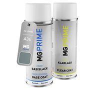 MG PRIME Vernice per auto Bomboletta spray per BMW A34 Arktis Metallic +1K