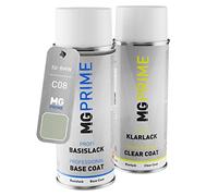MG PRIME Vernice per auto Bomboletta per BMW C08 Platinsilber Metallic +1K