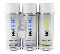MG PRIME Vernice per auto Kit di bombolette a spruzzo per BYD WA2 Xue Yu Bai Pearl/Polar White Bomboletta spray da 400ml di vernice di fondo vernice di base vernice trasparente