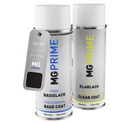 MG PRIME Vernice per auto Kit di bombolette a spruzzo per DR QE22-9723-3001 Blu Metallic Bomboletta spray da 400ml di vernice di base vernice trasparente