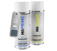 MG PRIME Vernice per auto Kit di bombolette a spruzzo per Hyundai V3G Star Dust Metallic Bomboletta spray da 400ml di vernice di base vernice trasparente