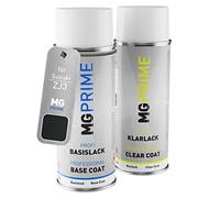 MG PRIME Vernice per auto Kit di bombolette a spruzzo per Suzuki ZJ3 Bluish Black Pearl 3 / Black Onyx Pearl Bomboletta spray da 400ml di vernice di base vernice trasparente