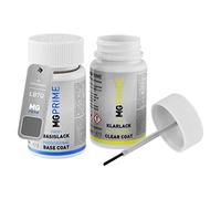 MG PRIME Kit stilo di ritocco per Volkswagen VW LB7Q B7Q 5W Rauchgrau Metallic 2 x 50 ml