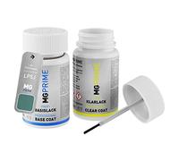 MG PRIME Vernice per auto Kit stilo di ritocco per Volkswagen VW LP5J / P5J / V2 Nightshade Blue Metallic Vernice di base vernice trasparente ognuno 50ml