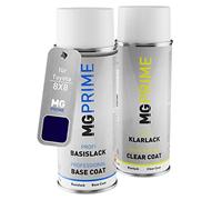 MG PRIME Vernice per auto Spray per Toyota 8X8 Dark Blue Mica + trasparente