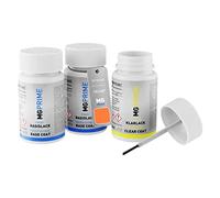 Vernice per moto Kit stilo di ritocco per Kymco YR268P Orange Metallic 3 x 50ml