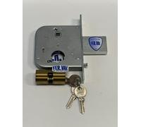 MG SERRATURA 134-50 1 MANDATA E SCROCCO CON QUADRO MANIGLIA 8MM MG134500000