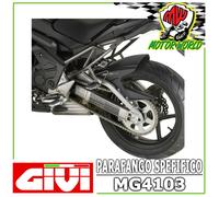 MG4103 GIVI PARAFANGO POSTERIORE IN ABS NERO KAWASAKI VERSYS 650 2019 2020 2021
