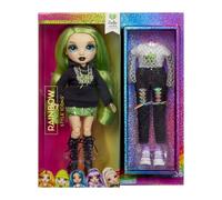 Rainbow High Style Icons Jade - Bambola Fashion di 28 cm con Capelli Lunghi Spazzolabili, Dotata di un Secondo Abito, Coordinato, e di un Secondo Paio di Scarpe, Snodata con 13 Punti di Articolazione