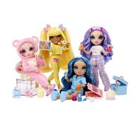 Rainbow High Junior High PJ Party - Skyler (blu) - Bambola snodata da 22 cm con