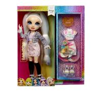 Rainbow High Style Icons Amaya - Bambola Fashion di 28 cm con Capelli Lunghi Spazzolabili, Dotata di un Secondo Abito, Coordinato, e di un Secondo Paio di Scarpe, Snodata con 13 Punti di Articolazione