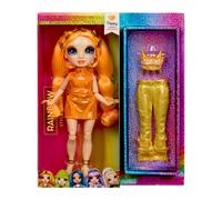 Rainbow High Style Icons Poppy - Bambola Fashion di 28 cm con Capelli Lunghi Spazzolabili, Dotata di un Secondo Abito, Coordinato, e di un Secondo Paio di Scarpe, Snodata con 13 Punti di Articolazione
