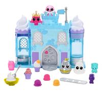 MGA Entertainment DohKins Ice Cream Castle with Princess & Knight - L'Impasto non si Asciuga Mai, senza Glutine, per Collezionisti e Bambini - Età 3 anni+