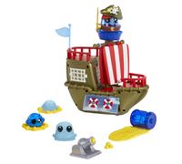 MGA Entertainment DohKins Pirate Ship Playset & Pirate - L'Impasto non si Asciuga Mai, senza Glutine, per Collezionisti e Bambini - Età 3 anni+