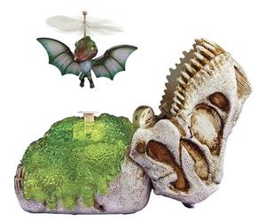 MGA Entertainment Gross-a-Saurus GrossMos Flying Dino Green - Jouets Dinosaures Interactifs pour Garçons et Filles, pour Les Collectionneurs et Les Enfants de Plus de 6 Ans