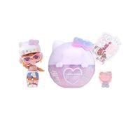 LOL Surprise Loves Hello Kitty Tots - Bambola in Edizione Limitata Crystal Cutie - Bambola da Collezione Hello Kitty 50° Anniversario con 7 Sorprese - Età 3+