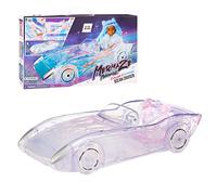 MGA Entertainment Mermaze Mermaidz,Ocean Cruiser,Auto convertibile decalcomanie che cambiano colore, ruote girevoli, pareti piene glitter,Giochi d'acqua,Adatto a 2 bambole,Per bambini dai 4 anni in su