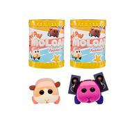 MGA Entertainment Pui Pui Molcar Confezione da 2 - Fuzmols vellutati da 6cm con confezione cieca riutilizzabile - Per collezionisti, bambine e bambini dai 3 anni in su