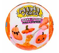 MGA's Miniverse Make It Mini Halloween 2025 - Mini Oggetti da Collezione, Confezione Misteriosa, Spaventoso, Halloween, Fai-da-te, Artigianato, Gioco di Resina, Cibo Replica, Non commestibile - Età 8+