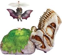 MGA GrossMos Gross-a-Saurus Flying Dino Interactive Figure Blue, Age 6+