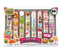 MGA's Miniverse Make It Mini Food Multipack Mega Buffet 60 Plus Confezione