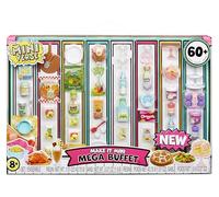 MGA's Miniverse Make It Mini Mega Buffet di MGA - Miniature da Collezione, Giochi in Resina, Repliche di Cibo, Per Collezionisti e Bambini. Età 8+. NON COMMESTIBILE