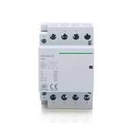 MGAZHGZKD Contattore modulare 40A 4P 63A 4NO 4NC 2NO2NC 220V 110V 120V 24V Automatico for Uso Domestico Tipo Guida DIN 50/60Hz 1 pz(4P 63A 2NO2NC AC110V)