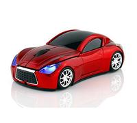 MGbeauty Mouse senza fili mouse dell'automobile sportiva wireless 2.4ghz per MAC del computer portatile del pc